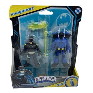 Imaginext DC Super Friends Batman & Rookie Figure Bat-Tech Multi-Pack NEW Age 3-